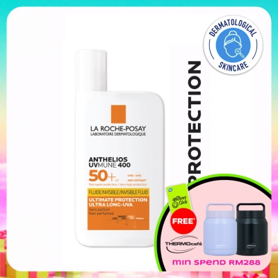 LA ROCHE POSAY - Anthelios UVMune 400 Invisible Fluid SPF50+ 50ml