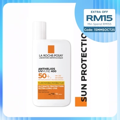 LA ROCHE POSAY Anthelios UVMune 400 Invisible Fluid SPF50+ 50ml