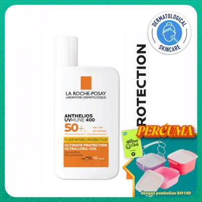 LA ROCHE POSAY - Anthelios UVMune 400 Invisible Fluid SPF50+ 50ml