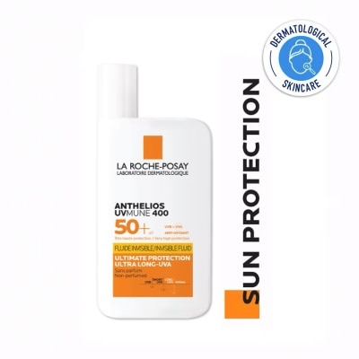 LA ROCHE POSAY - Anthelios UVMune 400 Invisible Fluid SPF50+ 50ml (Expiry date Feb 2027)