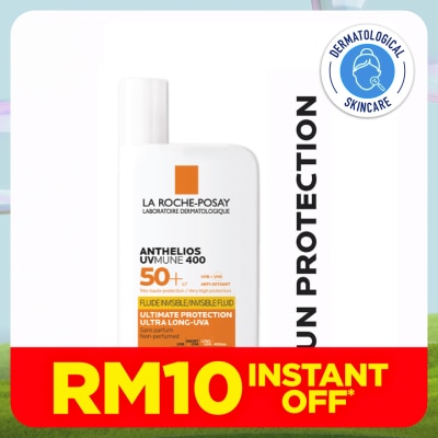 LA ROCHE POSAY Anthelios UVMune 400 Invisible Fluid SPF50+ 50ml