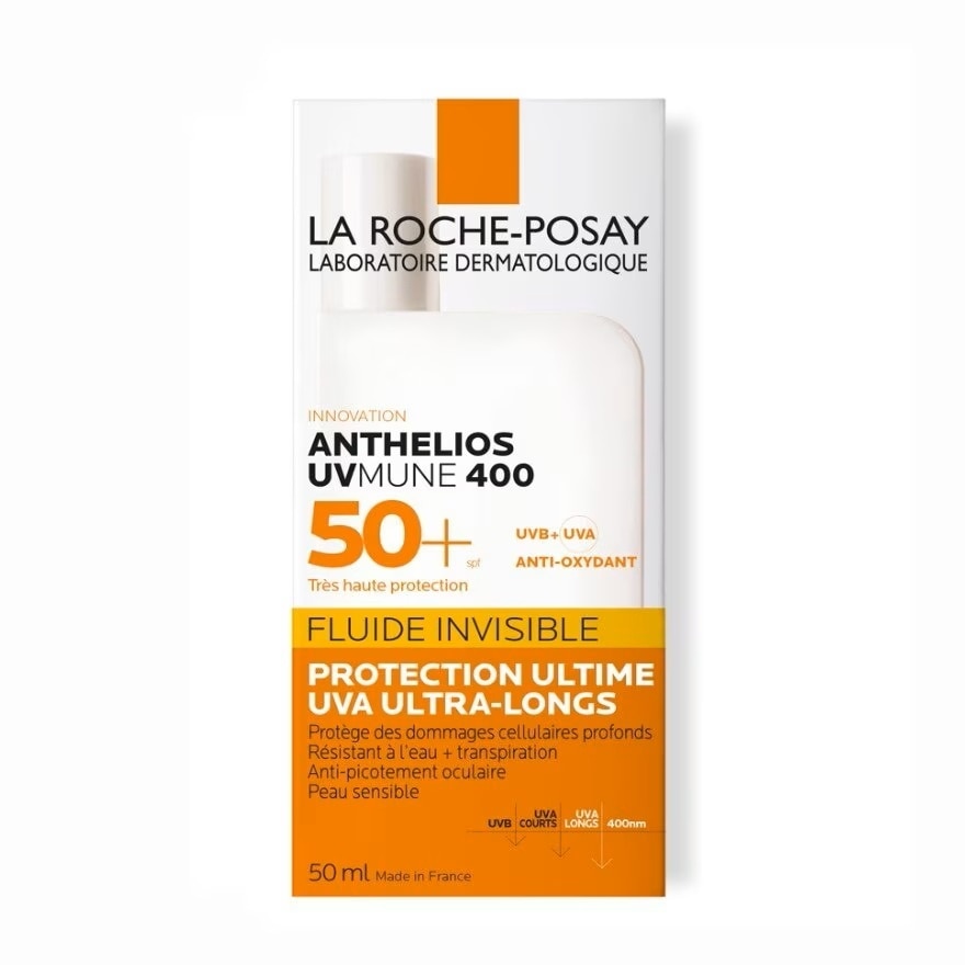 Anthelios UVMune 400 Invisible Fluid SPF50+ 50ml (Expiry date Dec 2026)