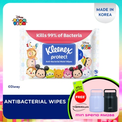 KLEENEX - Disney Tsum Tsum Multipurpose Antibacterial Wet Wipes 50s