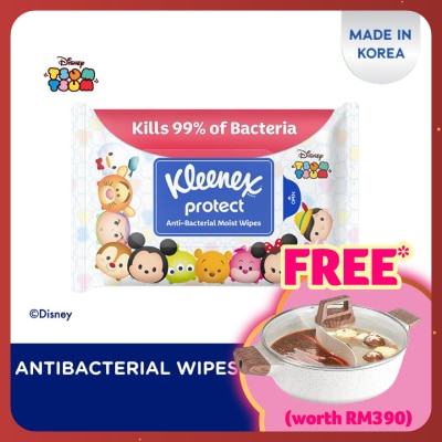 KLEENEX Disney Tsum Tsum Multipurpose Antibacterial Wet Wipes 50s