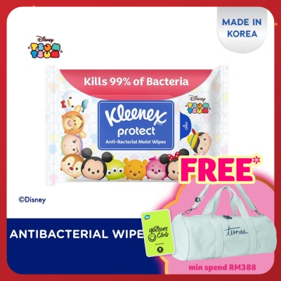 KLEENEX Disney Tsum Tsum Multipurpose Antibacterial Wet Wipes 50s