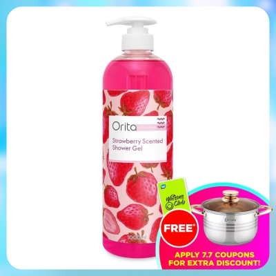 ORITA - Strawberry Scented Shower Gel 1L