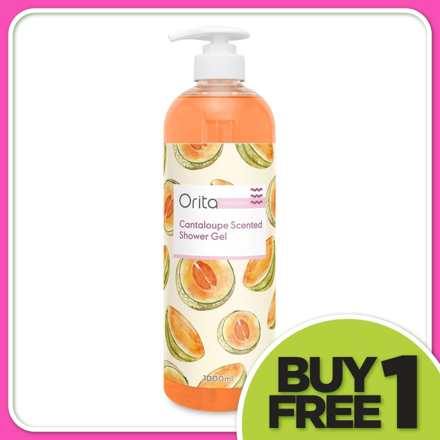 Cantaloupe Scented Shower Gel 1L