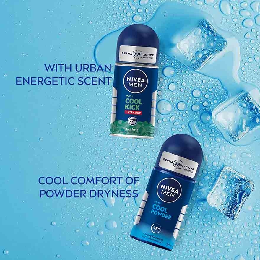 Deodorant Cool Kick Roll On 2x50ml