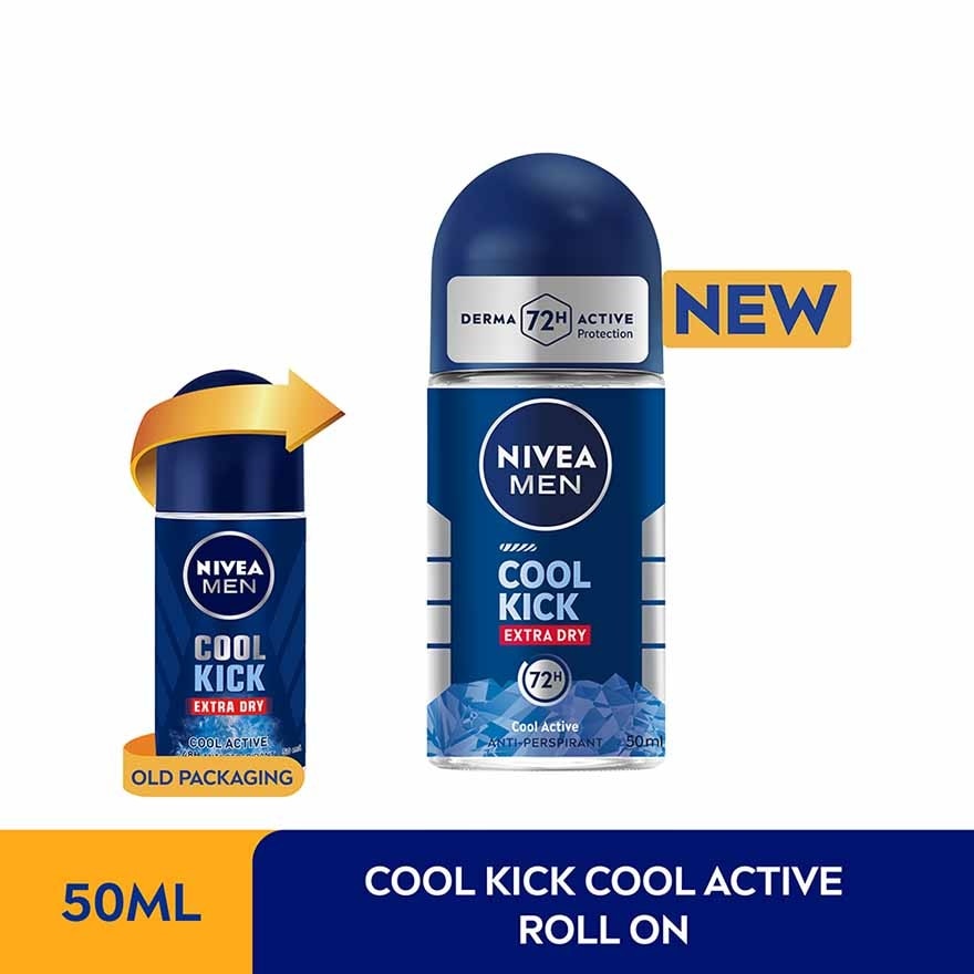 Deodorant Cool Kick Roll On 2x50ml