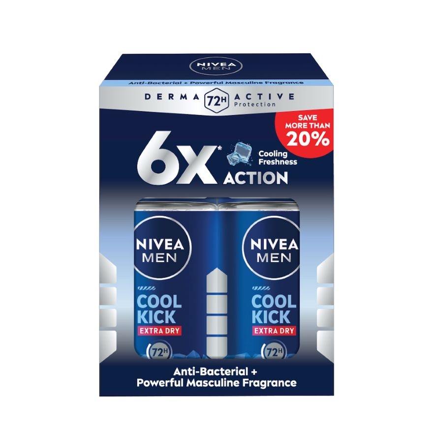 Deodorant Cool Kick Roll On 2x50ml image