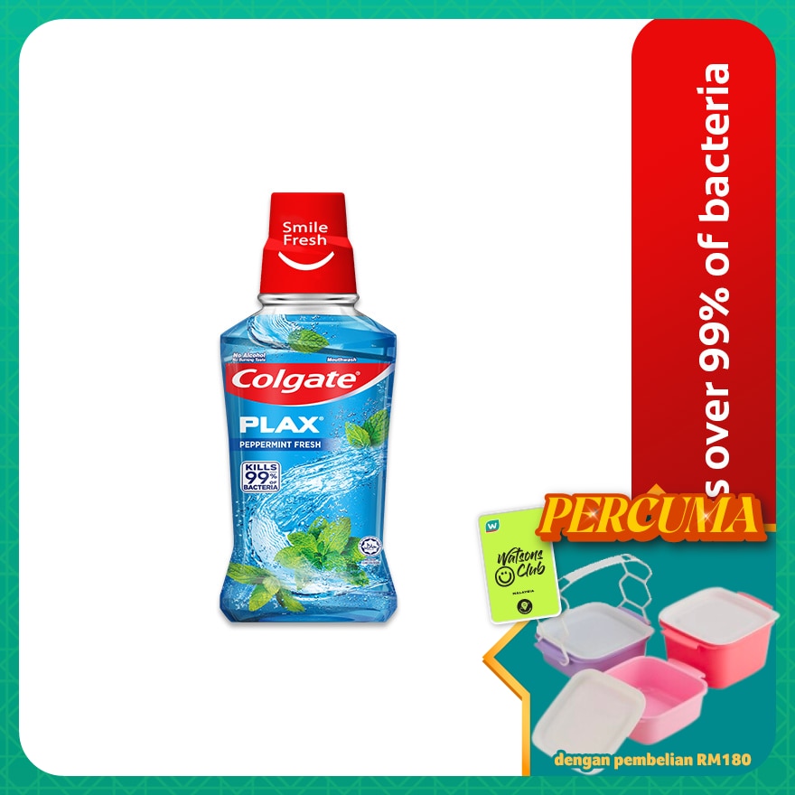 Colgate Plax Peppermint Mouthwash 250ml