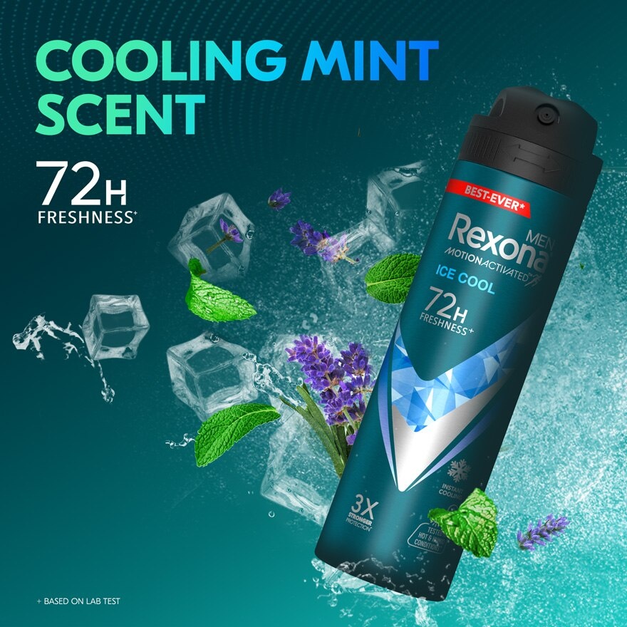 REXONA, Men Ice Cool Spray Deo 135ml | Watsons Malaysia