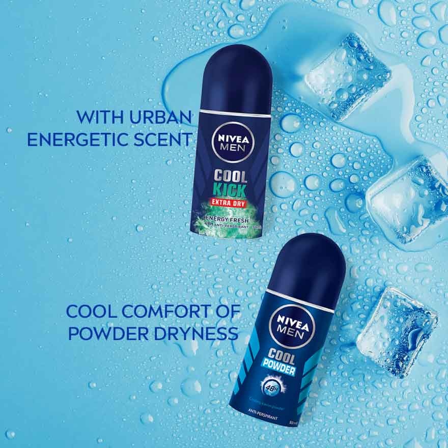 Deodorant Cool Kick Roll On 50ml