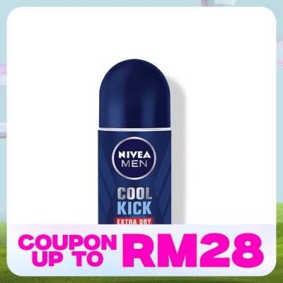NIVEA FOR MEN Deodorant Cool Kick Roll On 50ml