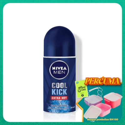 NIVEA FOR MEN - Deodorant Cool Kick Roll On 50ml