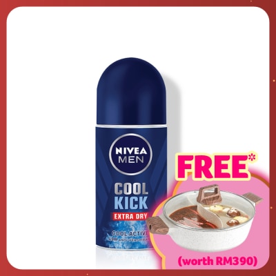 NIVEA FOR MEN Deodorant Cool Kick Roll On 50ml