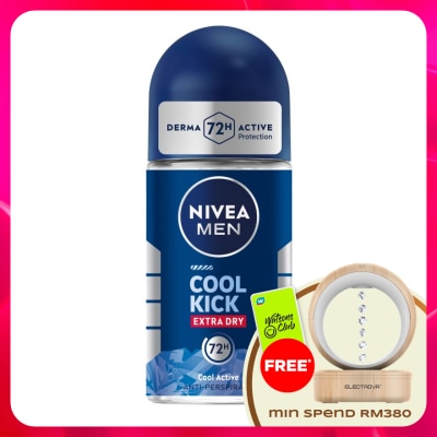 NIVEA FOR MEN - Deodorant Cool Kick Roll On 50ml