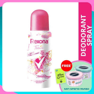 REXONA Rexona Teens Deodorant Spray Tropical Energy