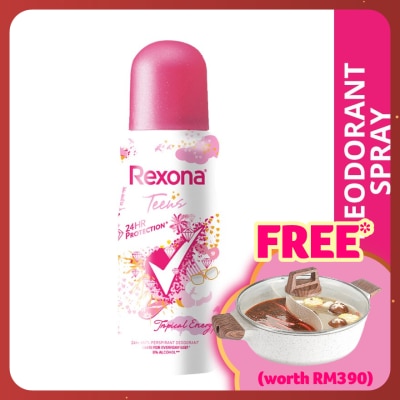 REXONA Rexona Teens Deodorant Spray Tropical Energy