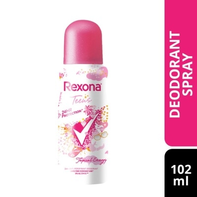 REXONA Rexona Teens Deodorant Spray Tropical Energy