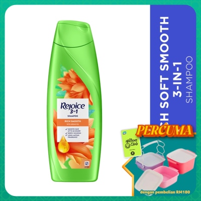 REJOICE - Shampoo Rich Soft Smooth 3 in 1 300ml