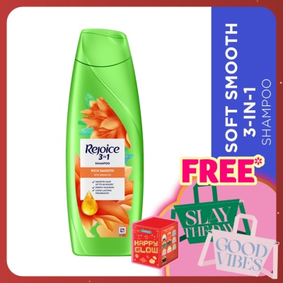 REJOICE Shampoo Rich Soft Smooth 3 in 1 300ml
