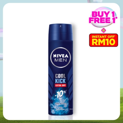 NIVEA FOR MEN Deodorant Cool Kick (M) Spray 150ml