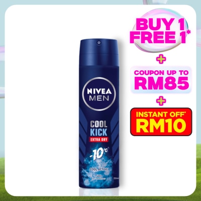 NIVEA FOR MEN Deodorant Cool Kick (M) Spray 150ml