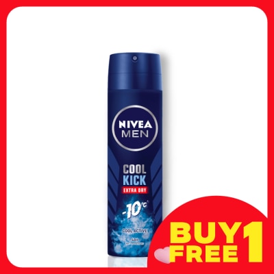NIVEA FOR MEN Deodorant Cool Kick (M) Spray 150ml