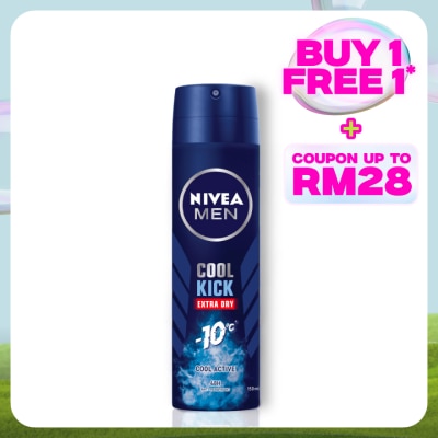 NIVEA FOR MEN Deodorant Cool Kick (M) Spray 150ml