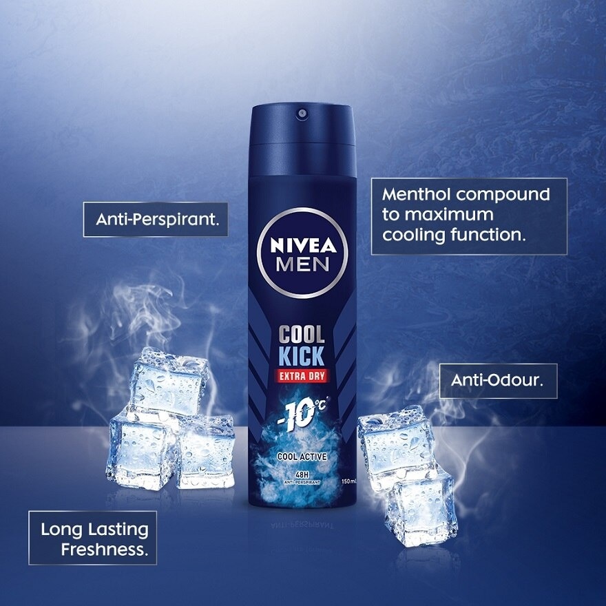 Deodorant Cool Kick (M) Spray 150ml