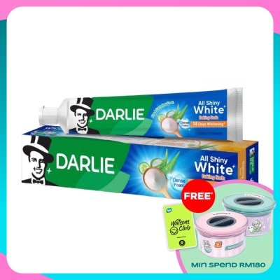 DARLIE All Shiny White Baking Soda Aloe Fresh Toothpaste 140g