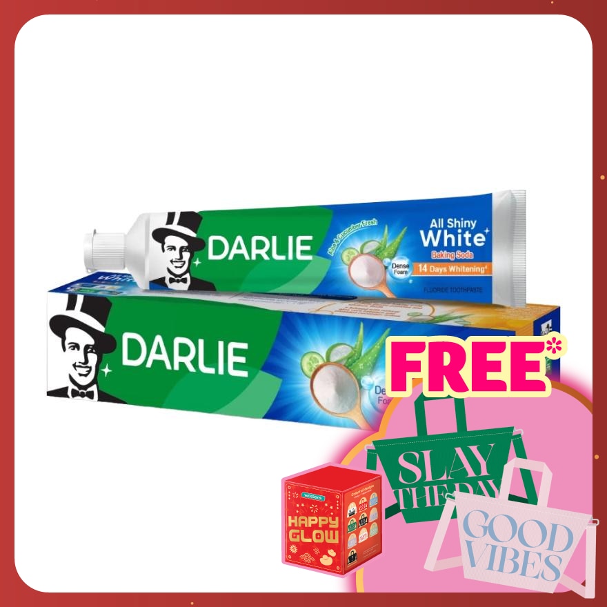 All Shiny White Baking Soda Aloe Fresh Toothpaste 140g