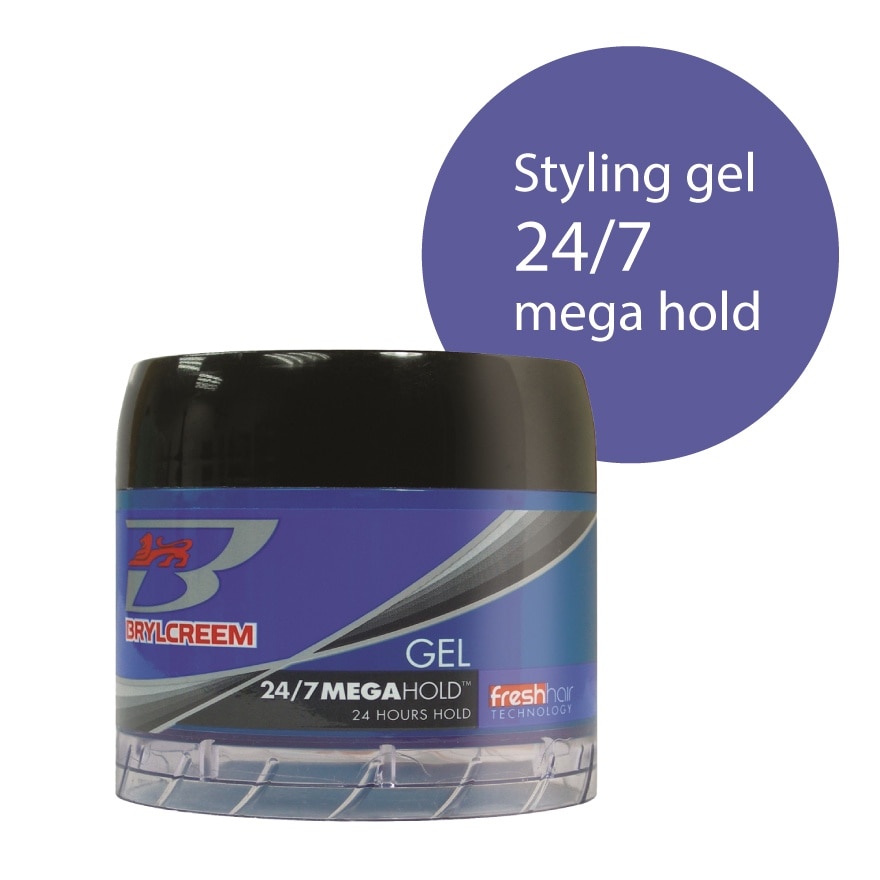 Mega Hold Hair Styling Gel 125ml