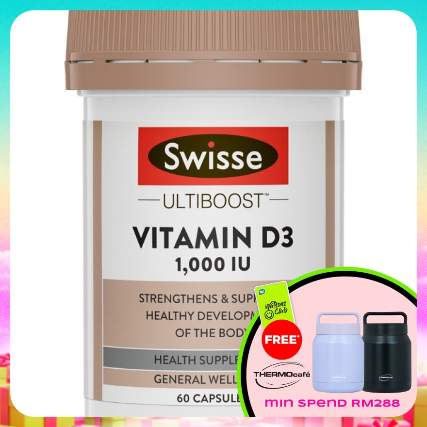 Ultiboost Vitamin D3 1000IU 60s