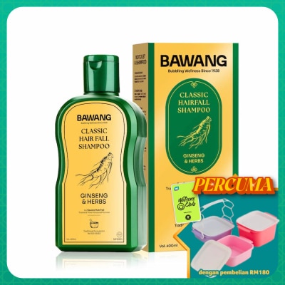 BAWANG - Classic Hair Fall Shampoo 400ml with Chinese Herbal Formulation