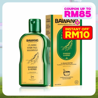 BAWANG Classic Hair Fall Shampoo 400ml with Chinese Herbal Formulation