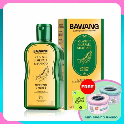 BAWANG Classic Hair Fall Shampoo 400ml with Chinese Herbal Formulation