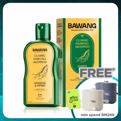 BAWANG Classic Hair Fall Shampoo 400ml with Chinese Herbal Formulation
