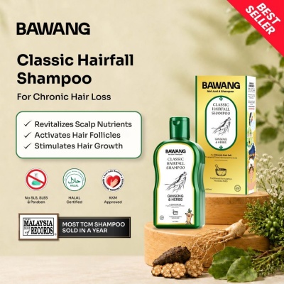 BAWANG Classic Hair Fall Shampoo 400ml with Chinese Herbal Formulation image