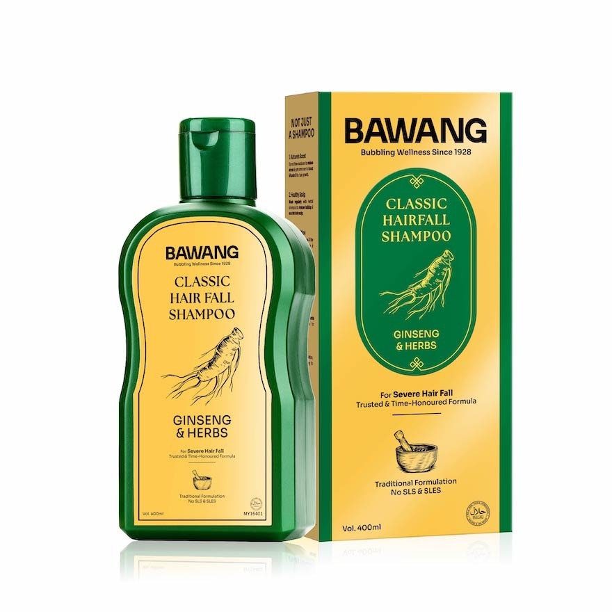 Classic Hair Fall Shampoo 400ml with Chinese Herbal Formulation