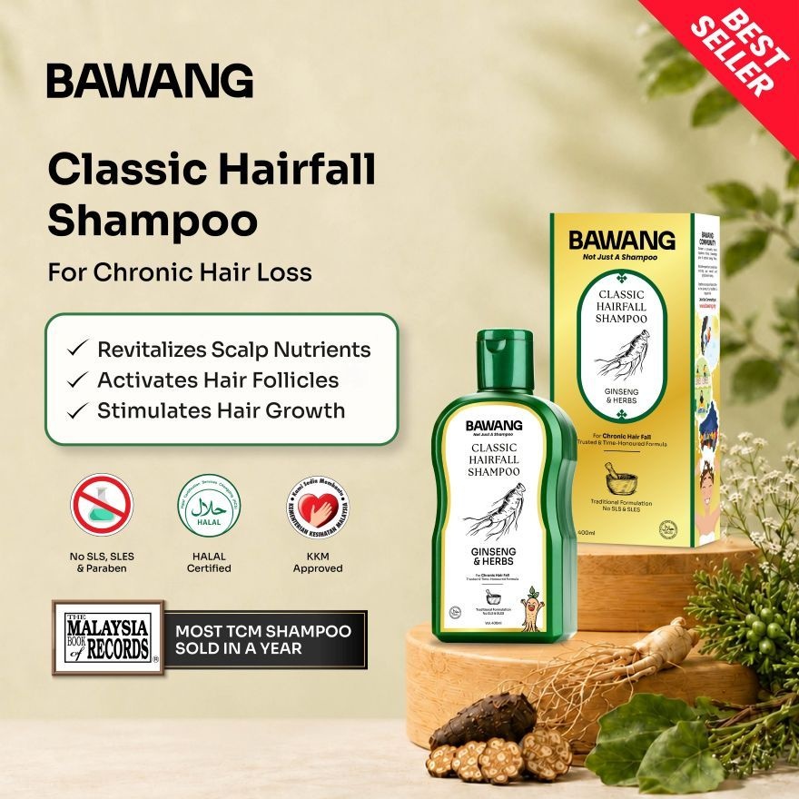 Classic Hair Fall Shampoo 400ml with Chinese Herbal Formulation image
