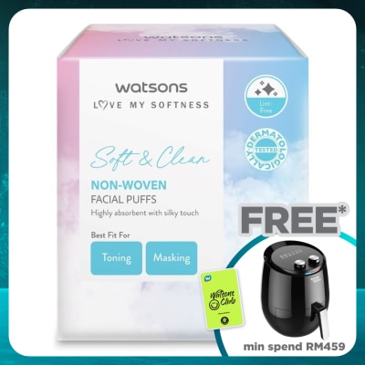 WATSONS Premium Non Woven Facial Puffs 180's