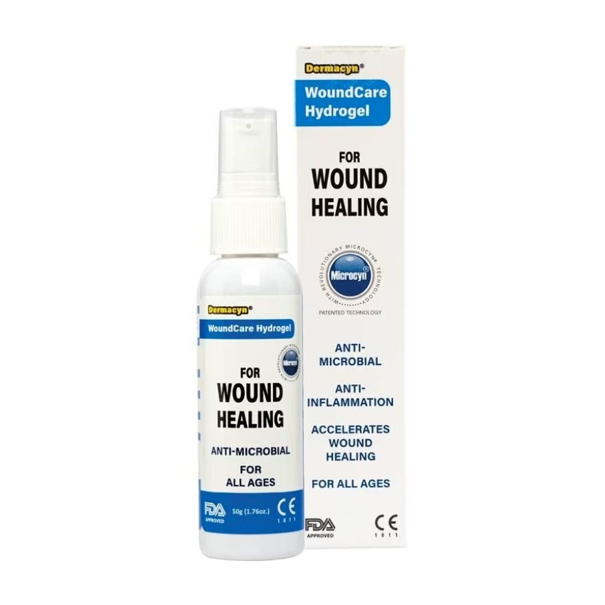 DERMACYN WOUNDCARE HYDROGEL 50G