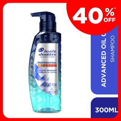 HEAD&SHOULDERS Professional Advanced Oil Control Shampoo for Severe Dandruff 300 ml