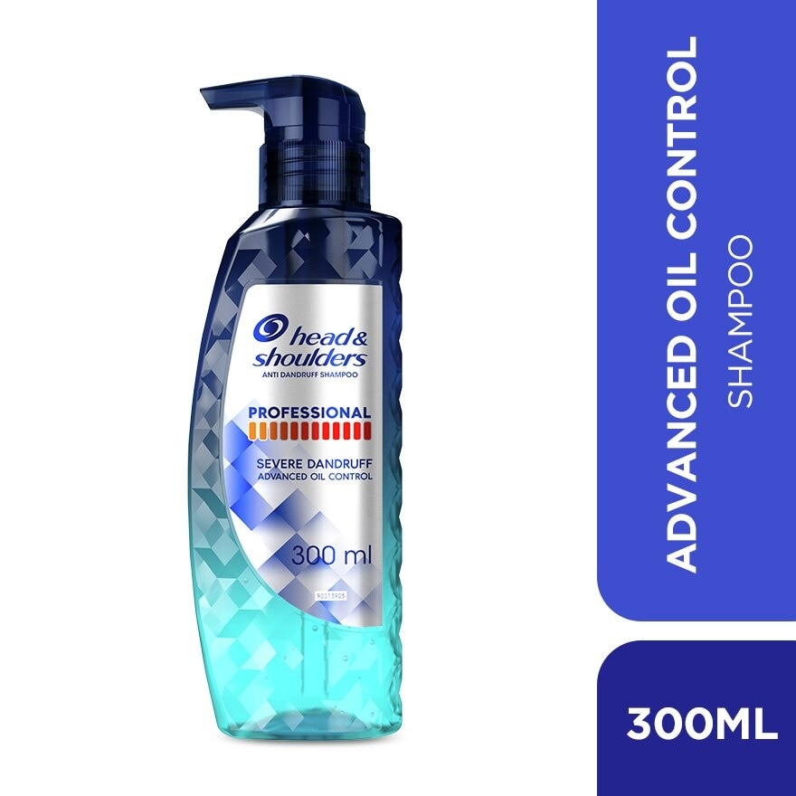 Professional Advanced Oil Control Shampoo for Severe Dandruff 300 ml