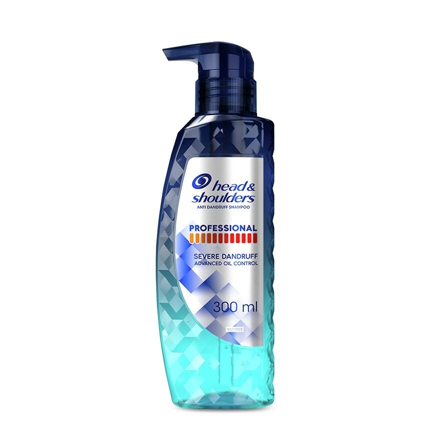 Professional Advanced Oil Control Shampoo for Severe Dandruff 300 ml