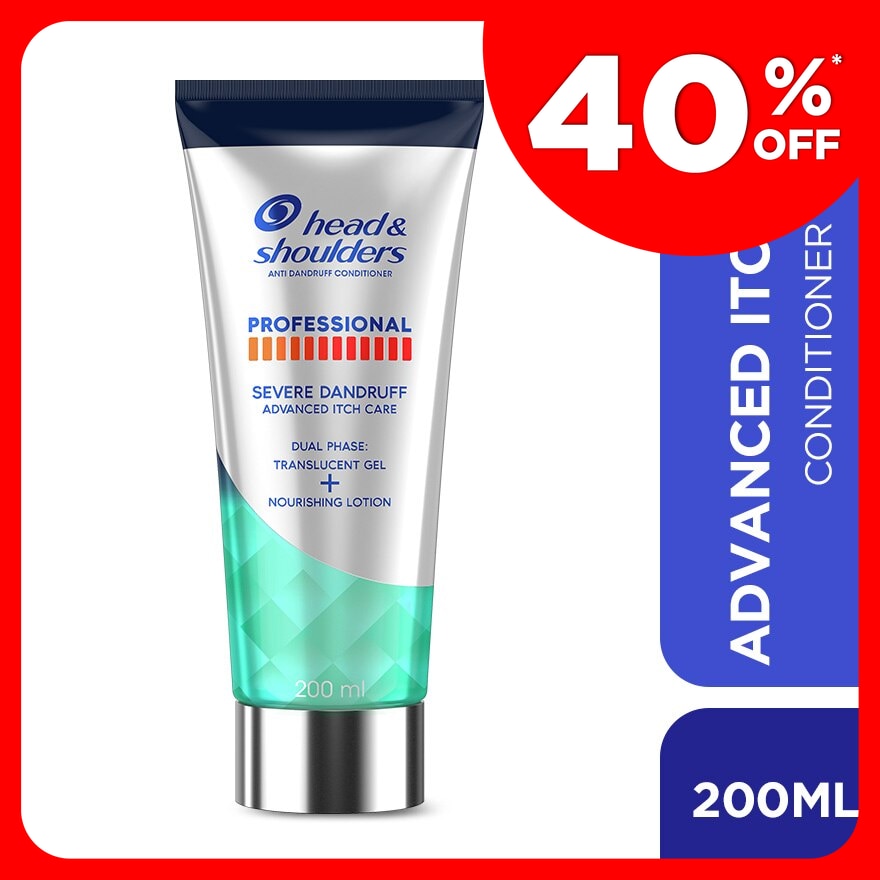 Professional Advanced Itch Care Conditioner for Severe Dandruff 200 ml