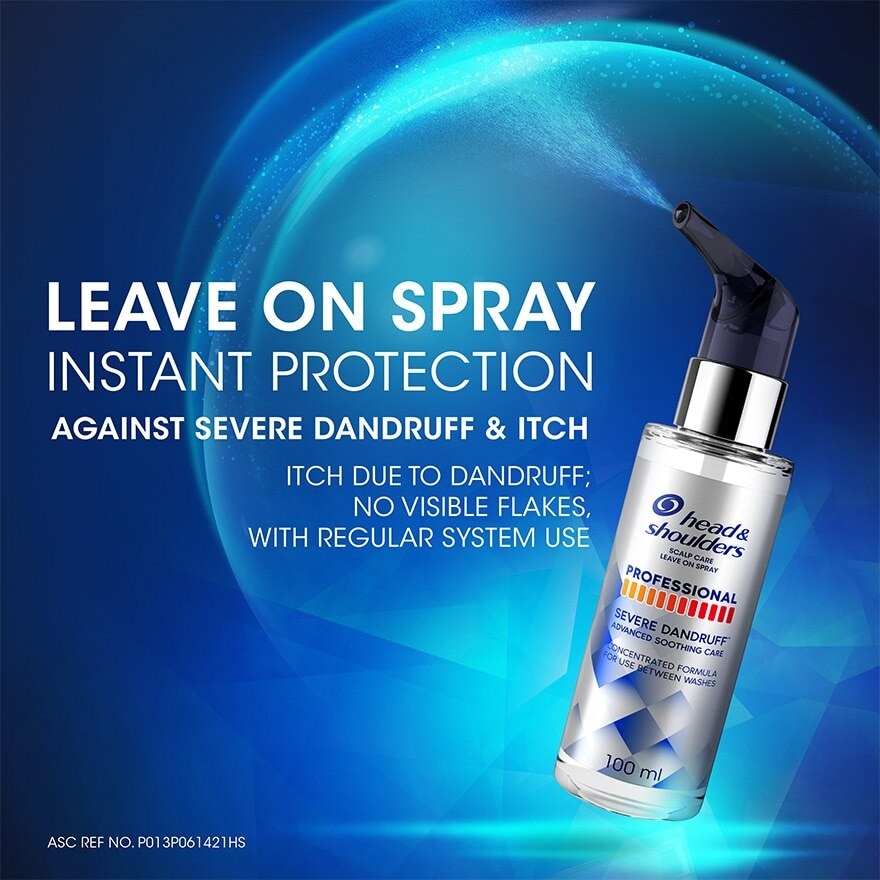 Professional Advanced Soothing Care Leave On Spray for Severe Dandruff 100 ml