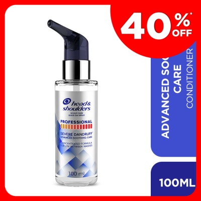 HEAD&SHOULDERS Professional Advanced Soothing Care Leave On Spray for Severe Dandruff 100 ml